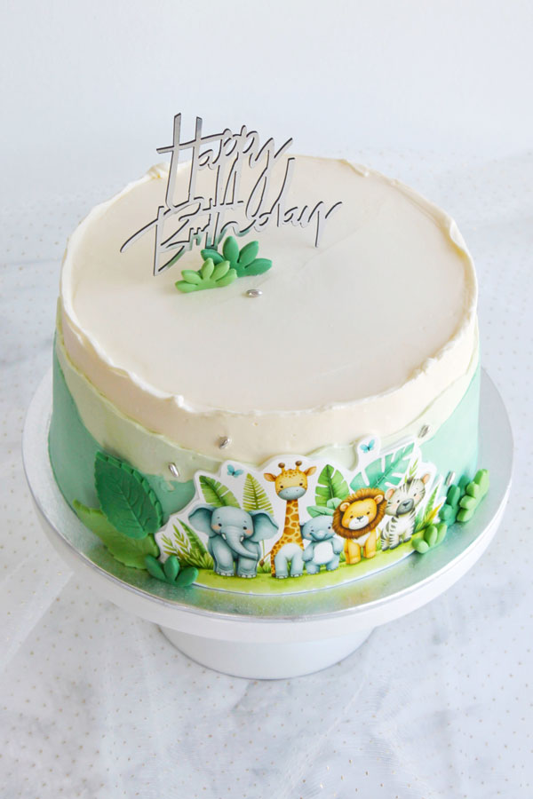 Jungle Theme Cake Delpastry